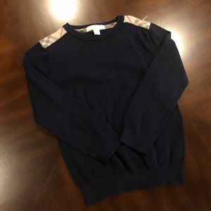 Burberry Kid’s Black Sweater